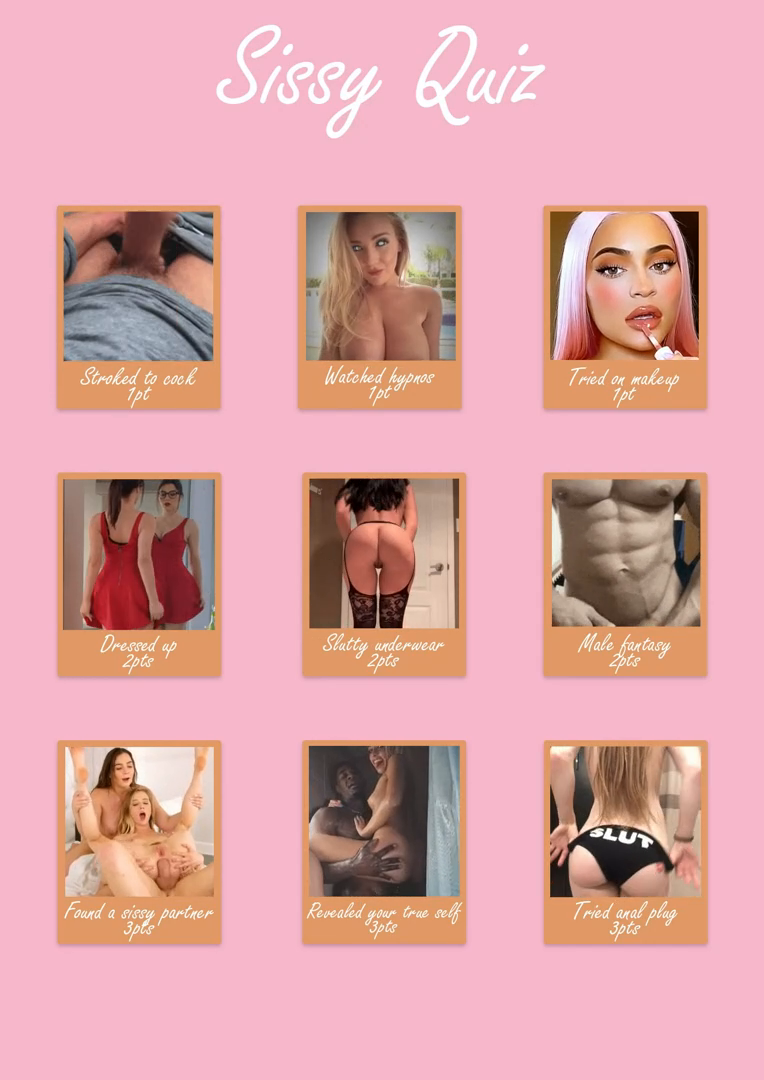 Am i a sissy quiz dick gay pictures
